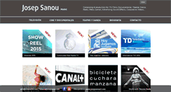 Desktop Screenshot of josepsanou.com