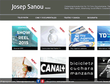Tablet Screenshot of josepsanou.com